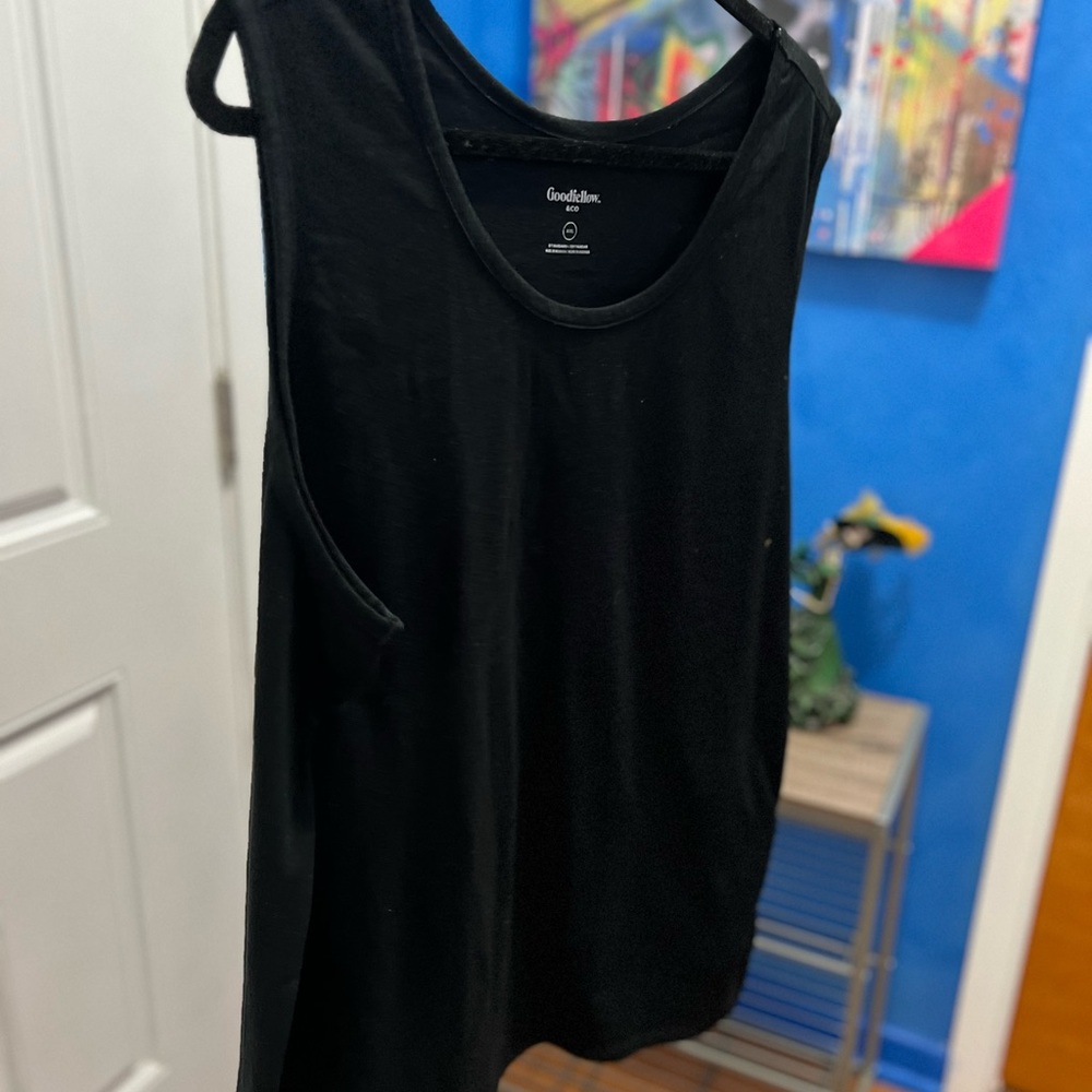Goodfellow & Co Black Tank Top Sleeveless Style